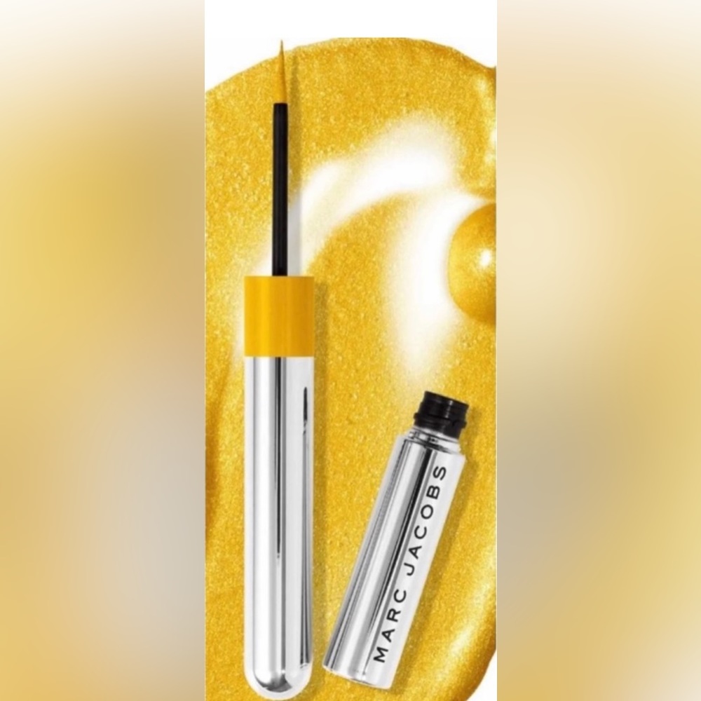 MARC JACOBS 38 GOLD GETTER HIGHLINER LIQUID-GEL EYELINER - Picture 3 of 5
